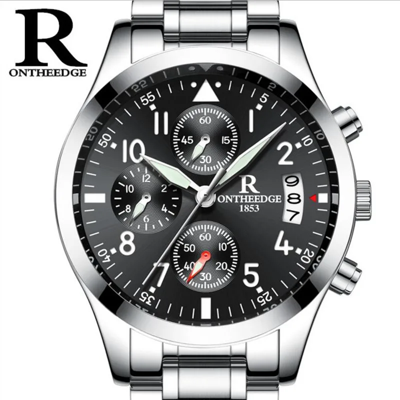 Reloj Hombre Для мужчин S Часы лучший бренд класса люкс ontheedg Военная Униформа Спорт