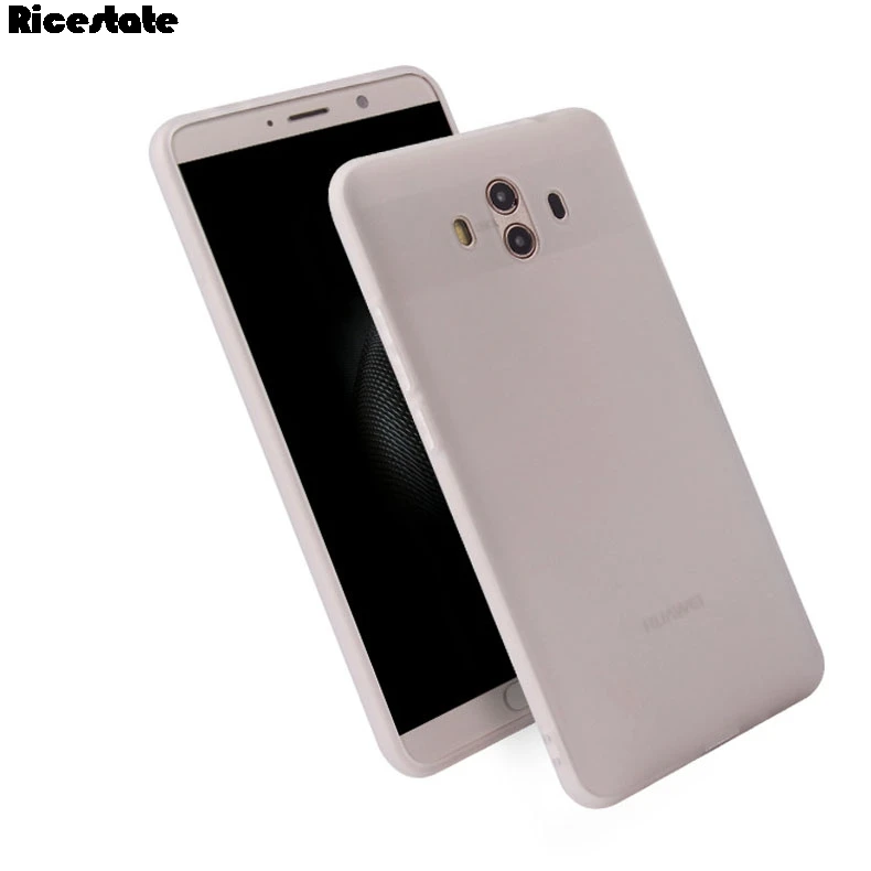 Матовый Силиконовый мягкий чехол из ТПУ для Huawei Mate 10 9 Honor 8X 6X 7X 8 P8 P9 Lite 2017 P10 P20 lite Nova