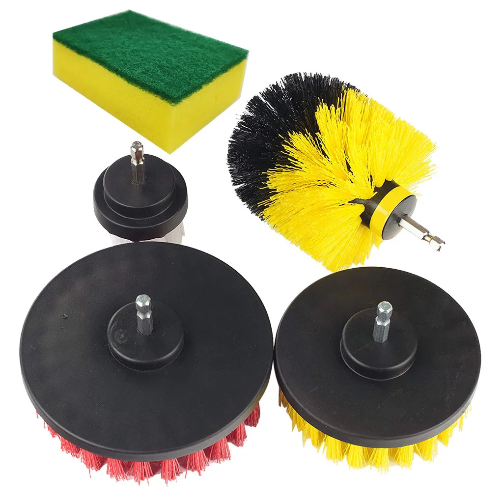 5 шт. чистящие щётки для дрели|Чистящие щетки| |