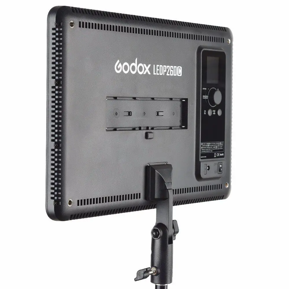 Godox LEDP260C с регулируемой яркостью 260 светодиодное Видео Освещение цветовой