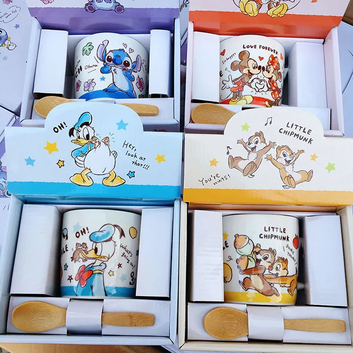 Лило Ститч 626 утка микки любовь чип N' ALE Chipmunk керамическая кружка кофейная кружка чашка подарок на день рождения с коробкой