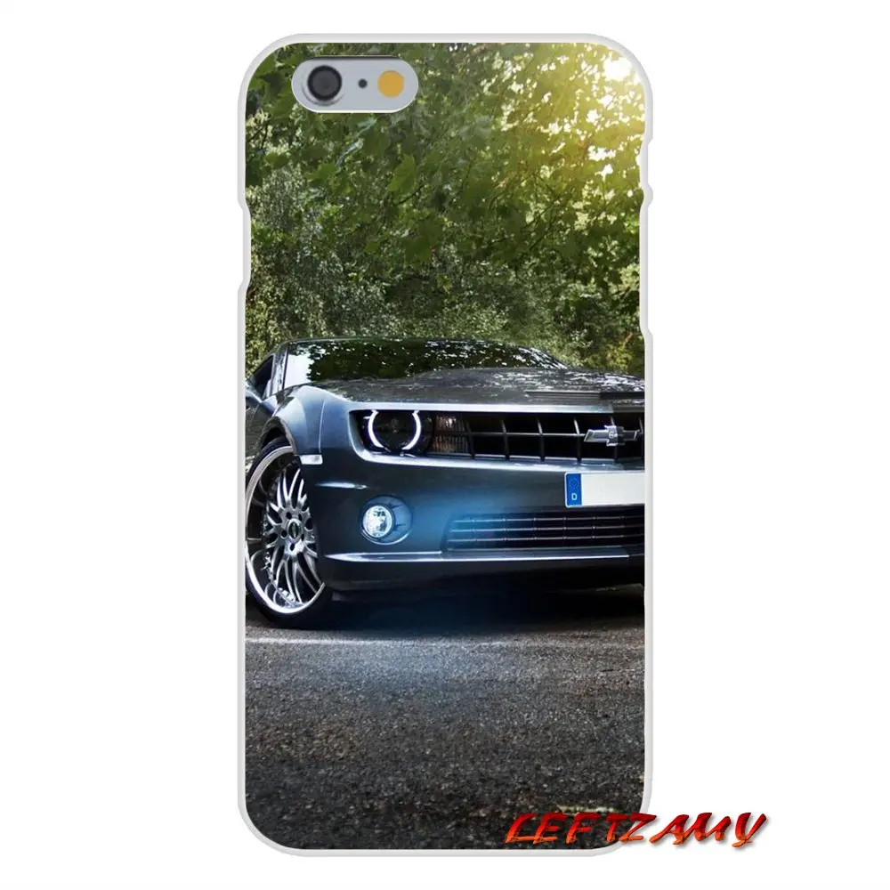 Для iPhone X XR XS MAX 4 4S 5 5S 5C SE 6 6S 7 8 Plus Аксессуары чехлы для телефонов Chevrolet Camaro крутой