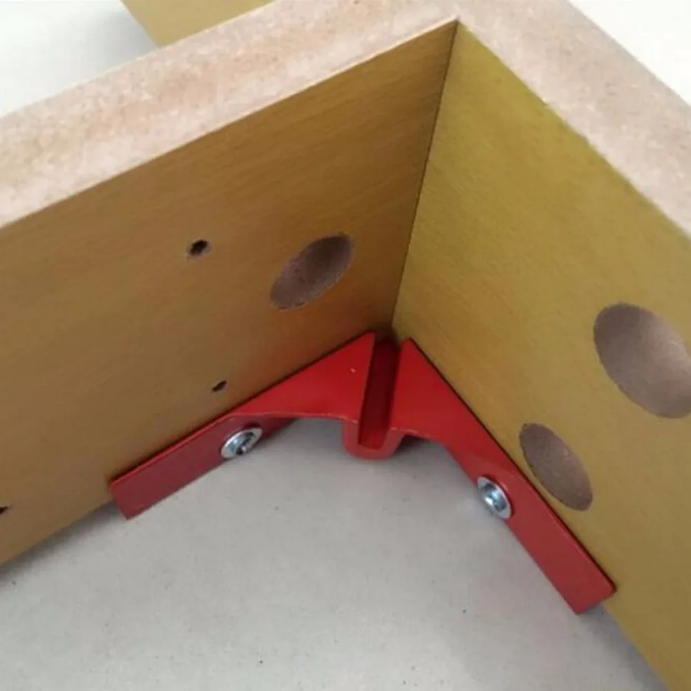 JETTING 1 шт. Красные Регулируемые челюсти 90 градусов прямоугольный зажим