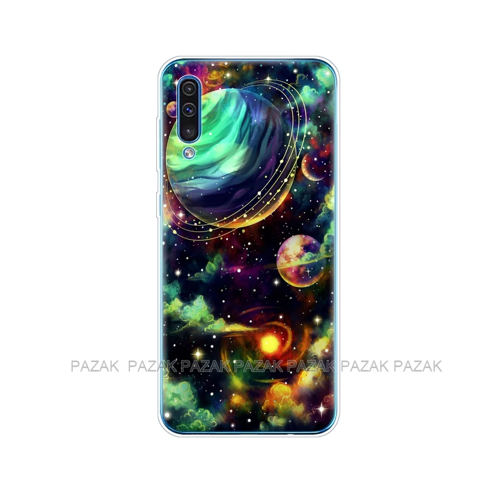 52254 Чехол для samsung Galaxy A50, силиконовый чехол на заднюю панель для samsung A50, A505, A505F, SM-A505F, мягкий чехол, противоударный чехол - Цвет: 52254