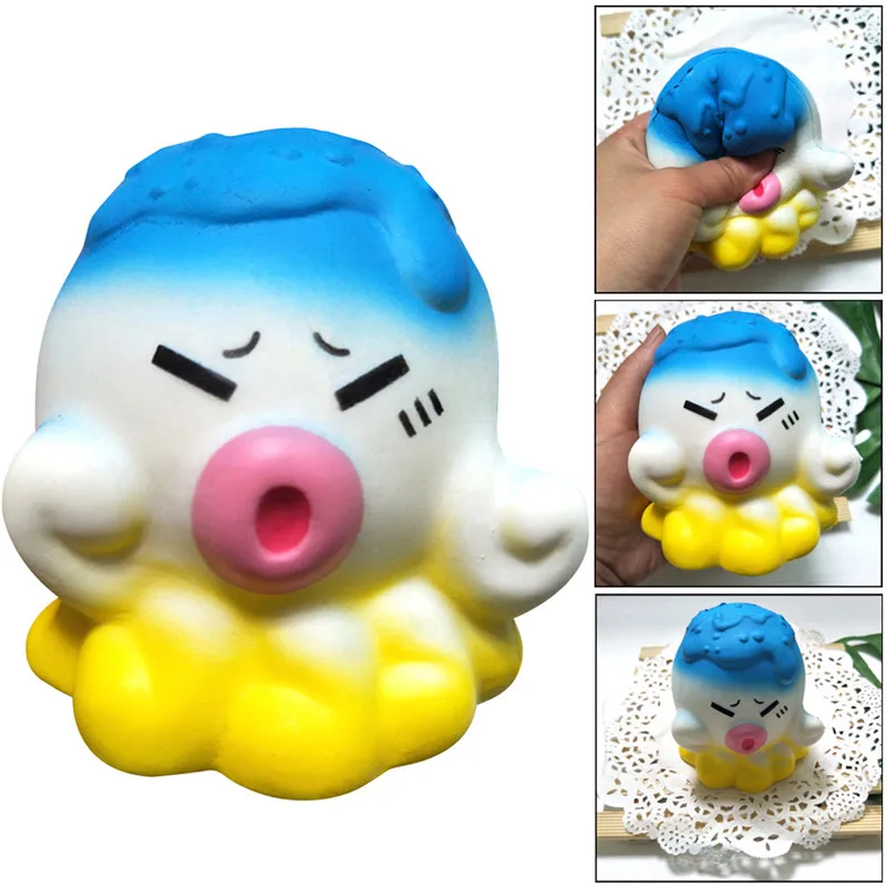 Изысканная Веселая игрушка-осьминог очень медленно восстанавливающая форму