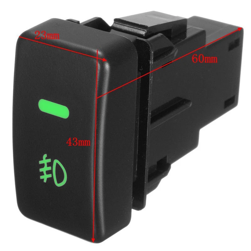 Car Fog Light Switch With Wire 5Pin LED For Accord CRV Honda Civic Controller | Автомобили и мотоциклы