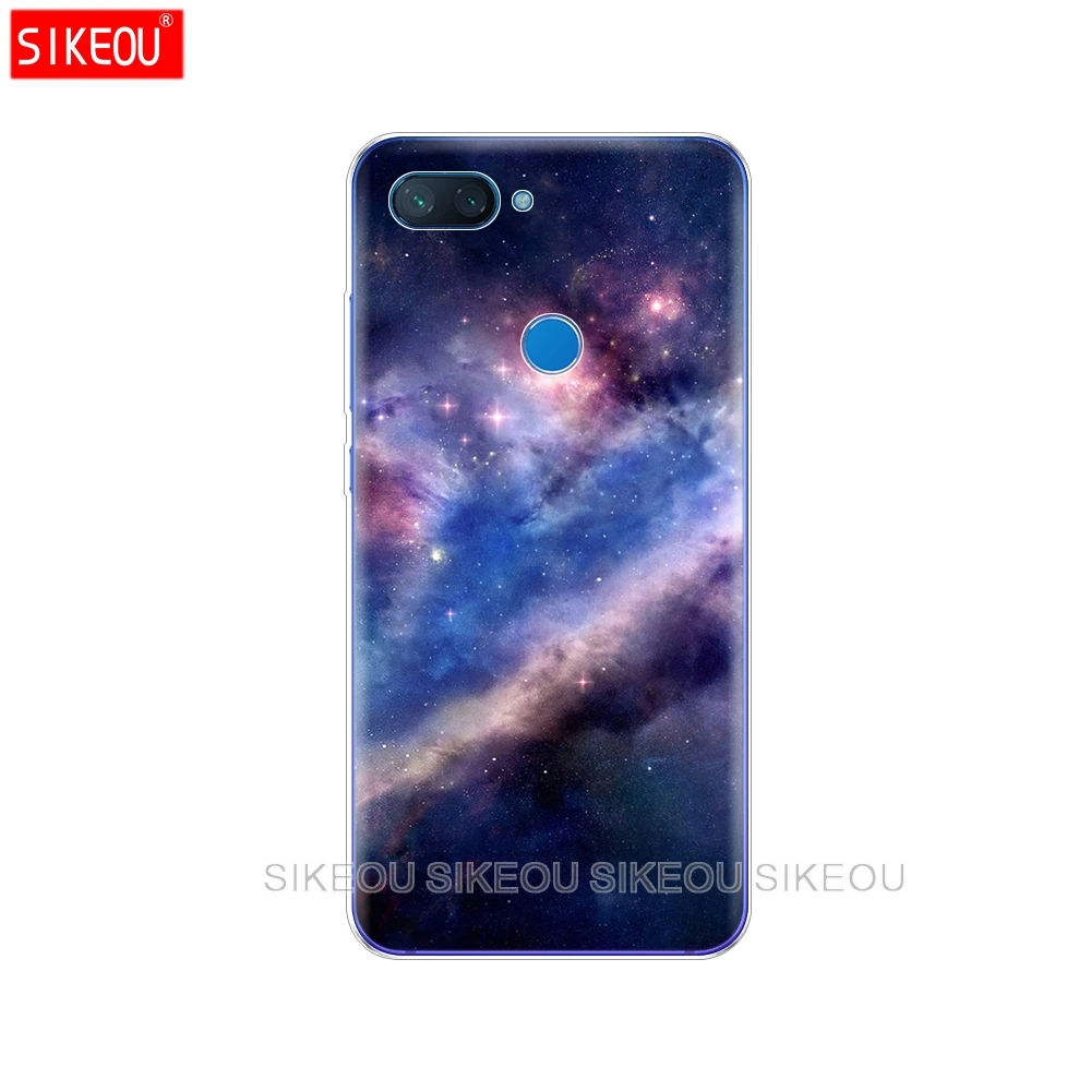51726 Силиконовый чехол для Xiaomi Mi 8 LITE, чехол 6,26 дюйма, мягкий чехол для Xiaomi Mi 8 lite funda full 360, защитная Противоударная сумка - Цвет: 51726