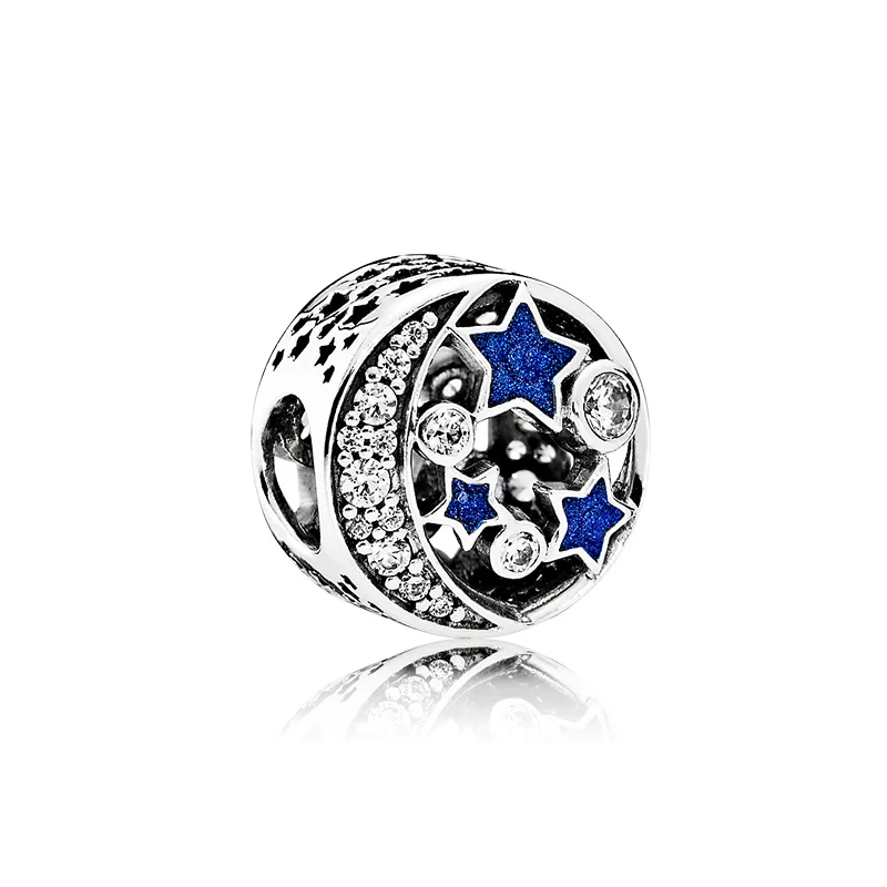 Btuamb High Quality Enamel Starfish Angel Heart Tree Crystal Beads Charms Fit Pandora Bracelets &amp Bangles Necklace DIY Jewelry |