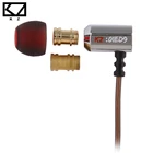 KZ ED9 в ухо супер чаша настройки насадки наушники в ухо Мониторы HiFi наушники с микрофоном прозрачный звук