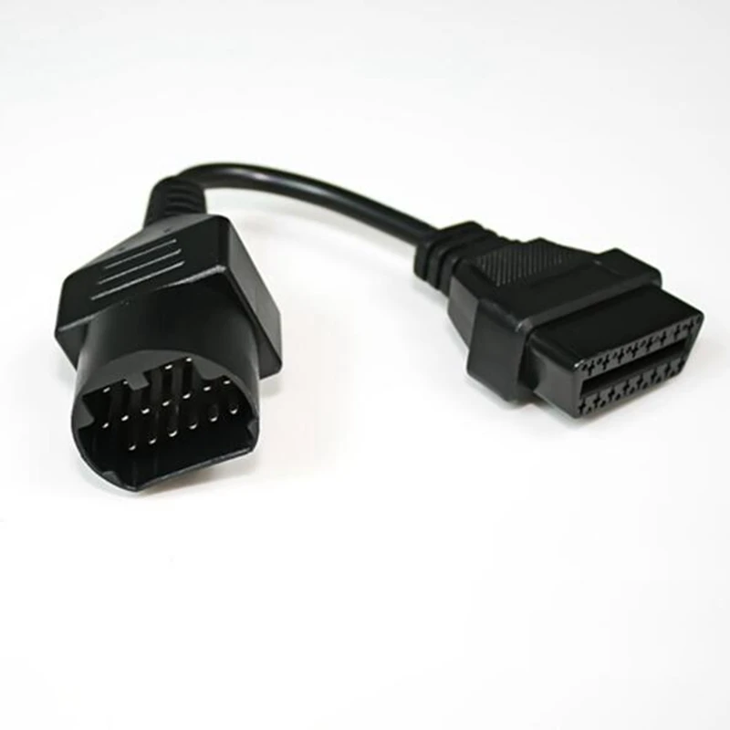 Для MAZDA 17 Pin 17PIN мужской to OBD OBD2 OBDII DLC 16 16Pin Женский адаптер автомобильного