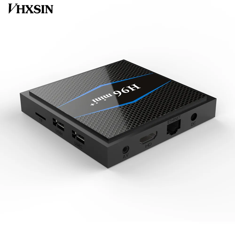 VHXSIN 50 шт./лот H96 MINI plus Android 7 1 Smart TV Box 2 Гб 16 Amlogic S905W Quad Core 4 ГГц WiFi|ТВ-приставки и