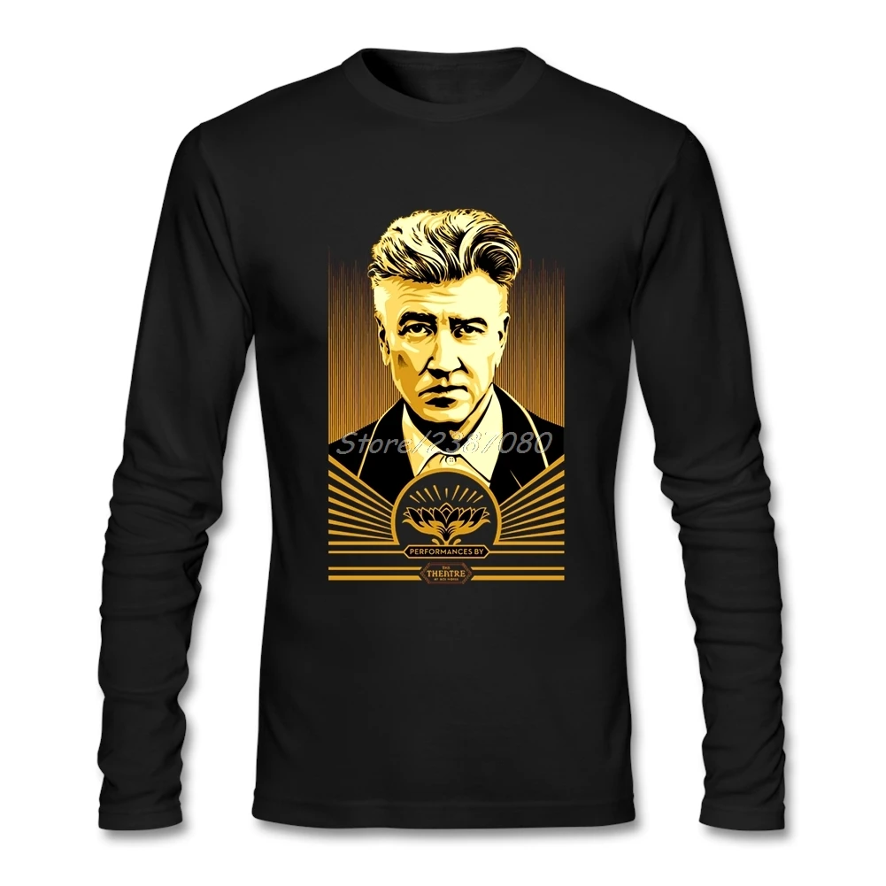 Футболка David Lynch футболка с длинным рукавом для мужчин хипстерская забавная