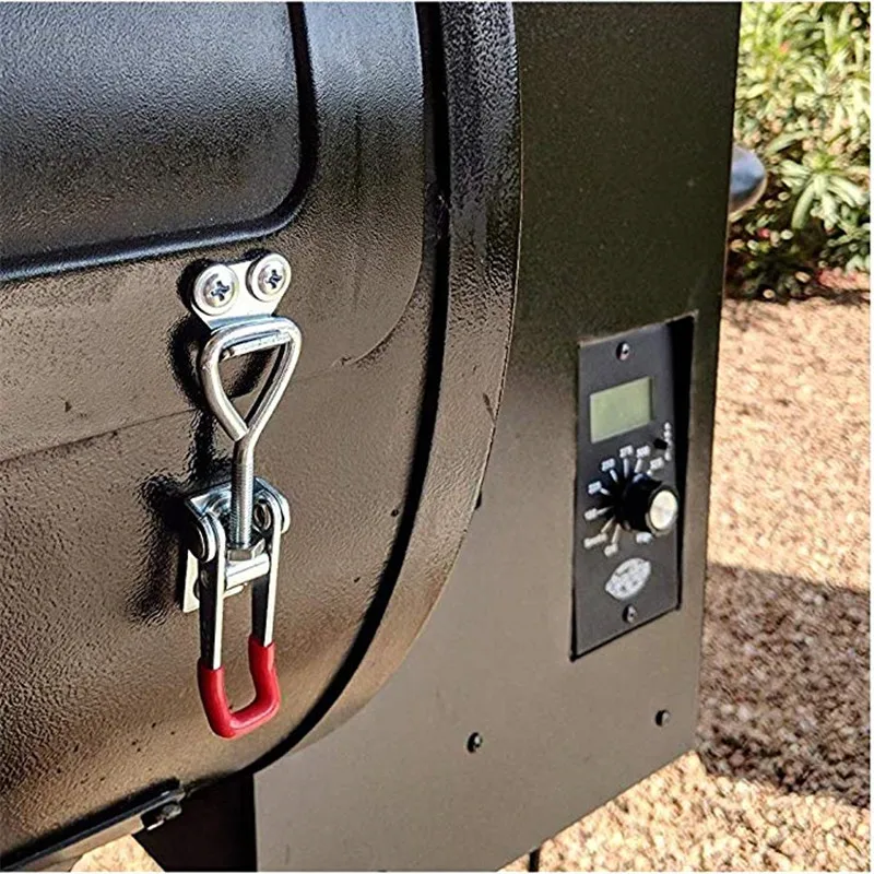 TTLIFE из нержавеющей стали тумблер зажим Горизонтальный ящики для шкафа Рычаг