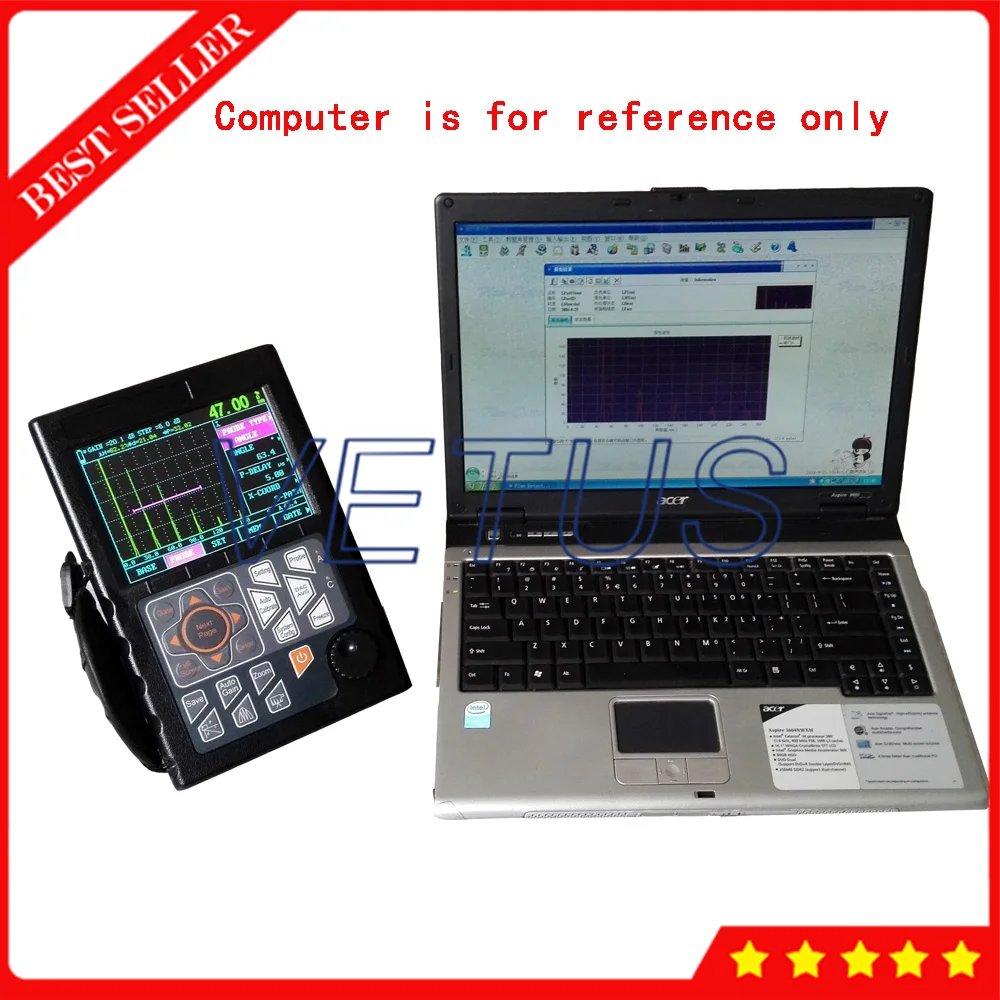 Высокоточный цифровой ультразвуковой дефектоскоп YFD300 с автоматическим