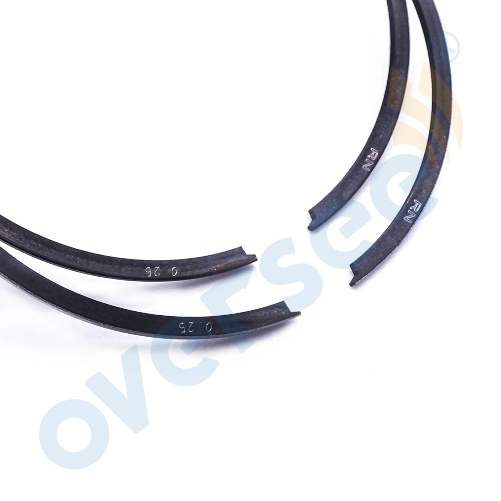 Комплект поршневых колец 12140-93121-025 + 025 для подвесного мотора Suzuki DT15 15 л.с. 2 хода 59 25