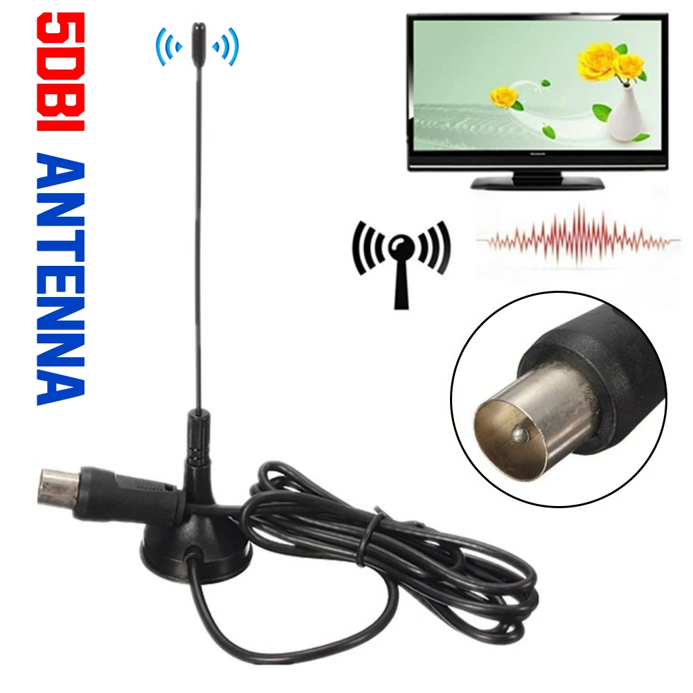 Новинка 15dBi цифровая HDTV антенна 100 милей DVB-T Freeview усилитель для DVB-T2 антенна Приемник сигнала спутниковая тарелка