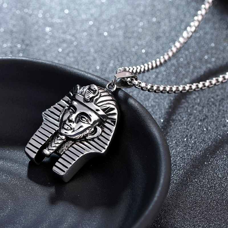Ожерелье с подвеской из нержавеющей стали для мужчин и женщин|Ожерелья