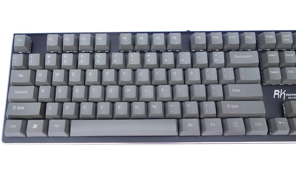 OEM серые колпачки толстые PBT ANSI ISO макет верхняя печать сторона печать пустой для Cherry MX переключатели механической клавиатуры