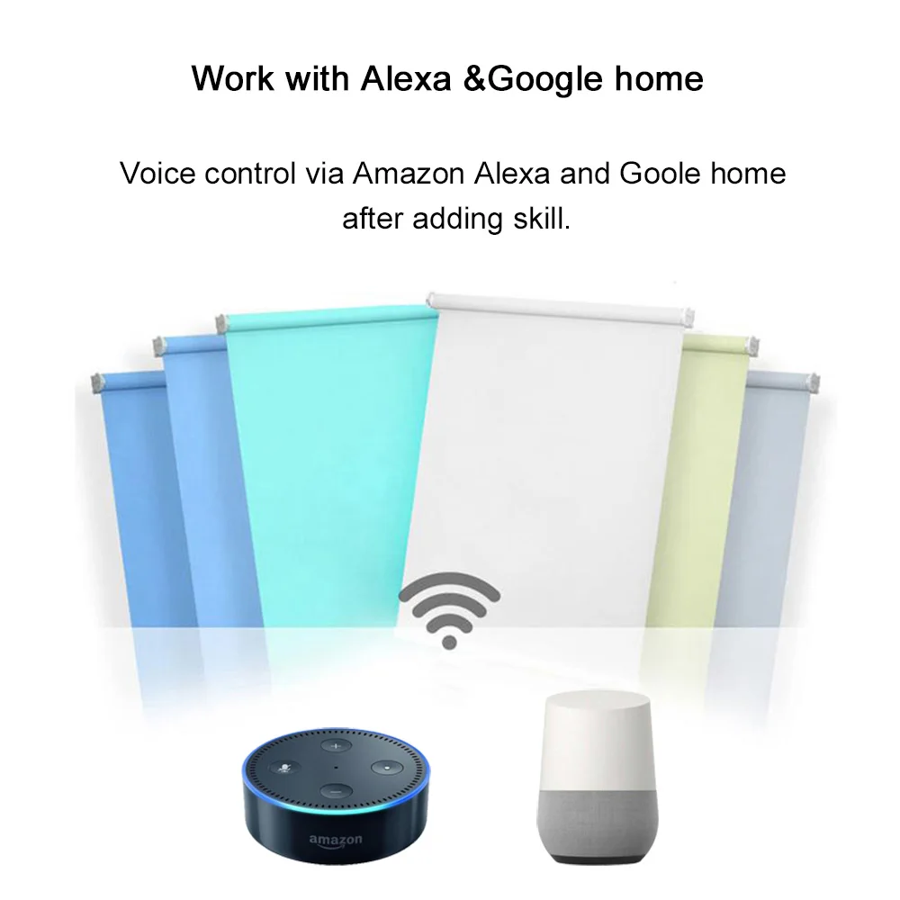 Умный шторный мотор с переключателем для Alexa Google home IFTTT домашняя Автоматизация Голосовое управление приложение управление таймер управление переключатель