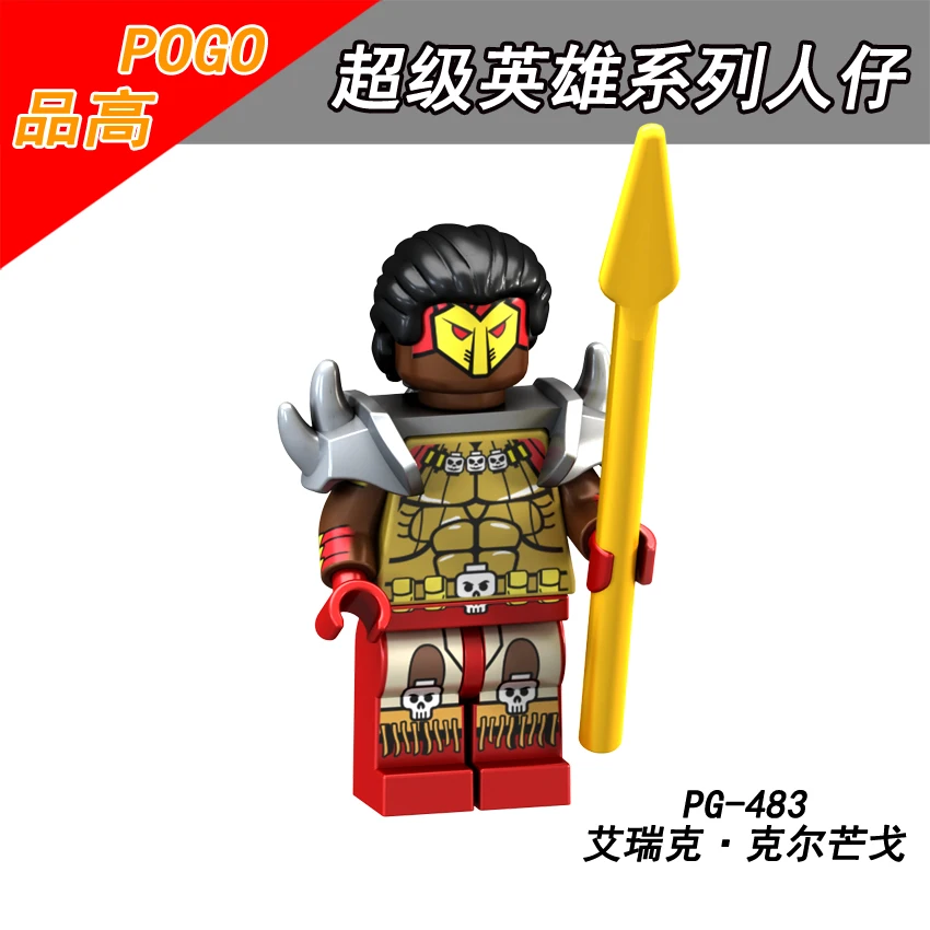 Одиночная продажа строительные блоки PG8154 Arnim Zola Erik Killmonger &quotбетмен&quot Куклы Дети