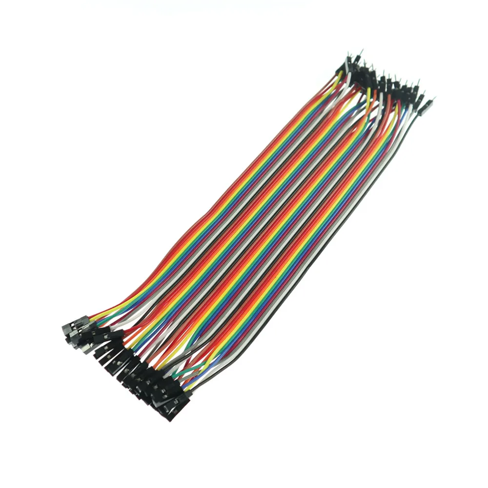 Кабель Dupont 40 шт. в ряд 20 см 2 54 мм 1pin 1p-1p перемычка Мама-папа | Электроника