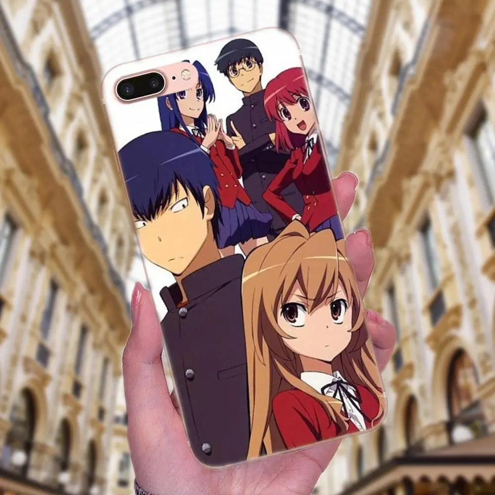 Чехлы из мягкого ТПУ для Huawei P7 Honor 4C 5A 5C 5X 6 6C 6A 6X 7 7X 8 9 V8 V10 Y3II Y5II Y6II G8 Play Lite аниме Toradora |