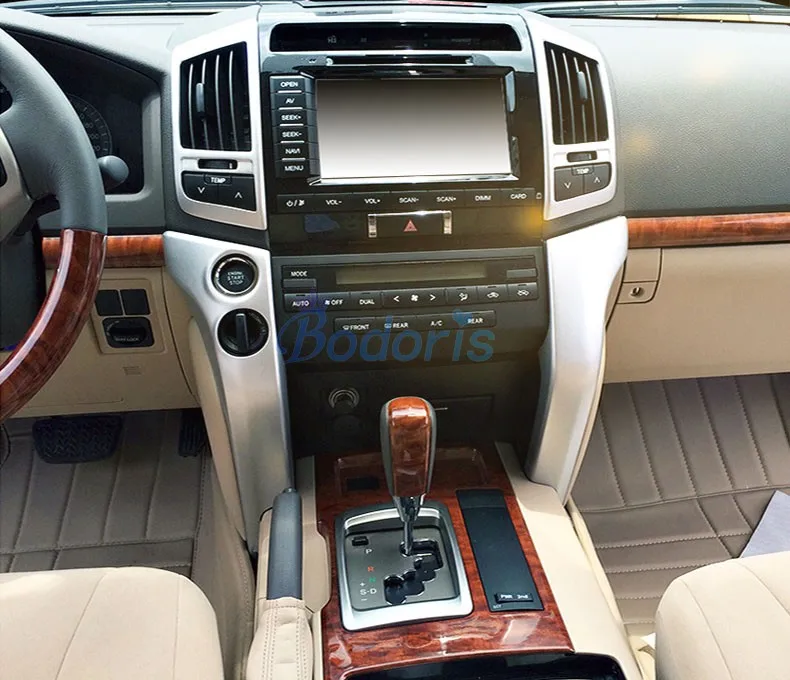 3 цвета для Toyota LC Land Cruiser 200 2008 2015 интерьерная деревянная Серебристая отделочная