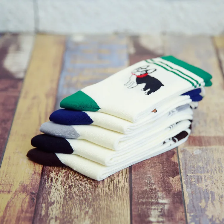 Серия удобных мультяшных носков с собакой Новинка высококачественные женские и