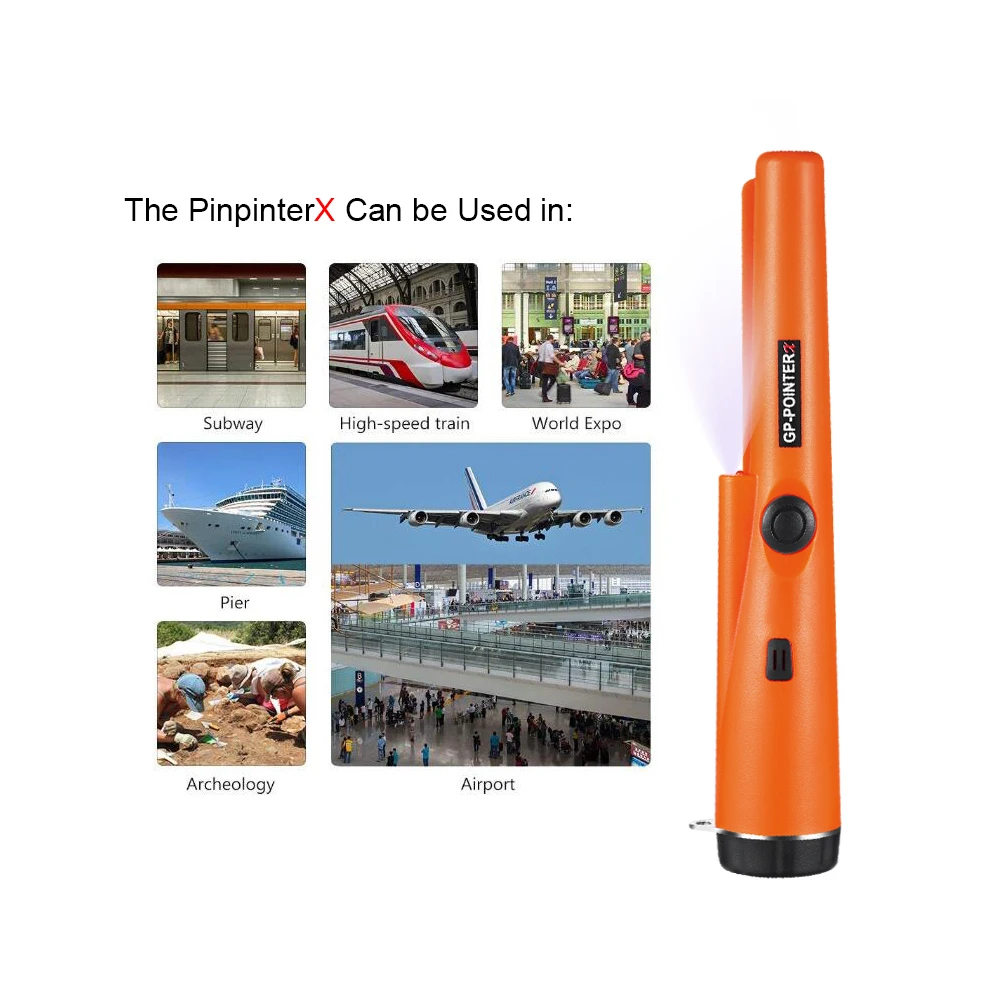 Водонепроницаемый подземный металлоискатель Pro Pinpointer золото сокровище охотничий фонарь Высокочувствительный поиск