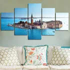5 шт. HD картина на остров по океану пейзаж картина для современной декоративной спальни гостиной дома Настенный декор
