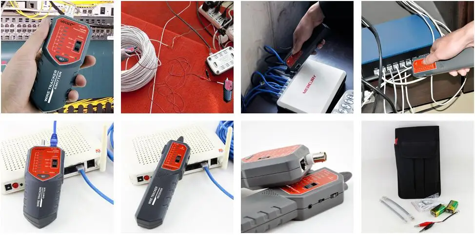 Кабель NOYAFA NF 268 сканер проводов трекер для RJ45 RJ11 и металлических кабелей