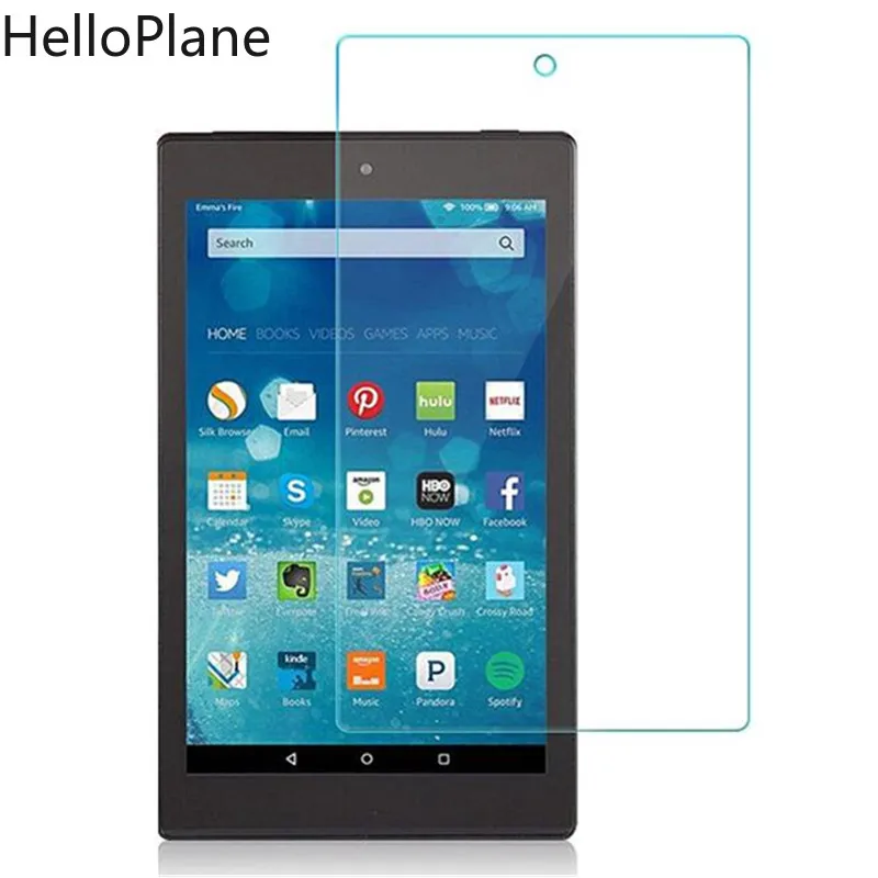 Закаленное стекло для защиты экрана Amazon Kindle Fire HD 7 8 2020 2019 2018 2017 2016 2015 HD7 HDX7 HD8 пленка