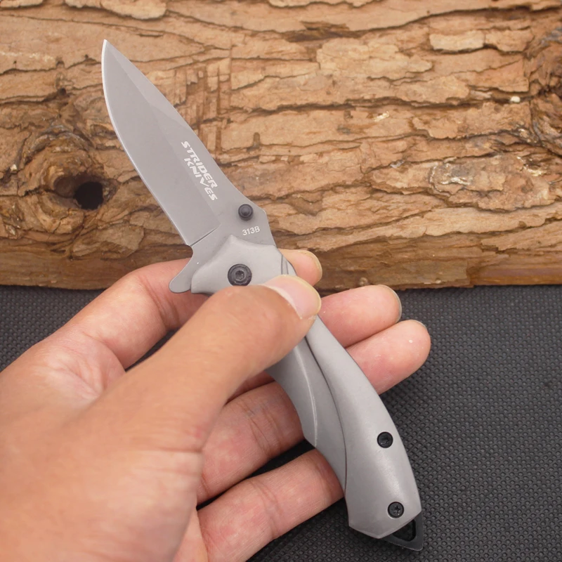 Folding Knife STRIDER Survival Knifes 8cr13mov Steel Blade Handle Pocket Hunting Tactical Knives Camping Outdoor tools Y63 | Инструменты