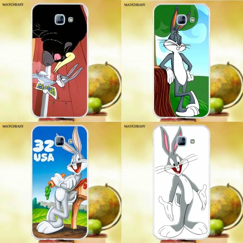 Oedmeb Looney Tunes Bugs Bunny для Samsung Galaxy A3 A5 A7 J1 J2 J3 J5 J7 2015 2016 2017 TPU чехол с