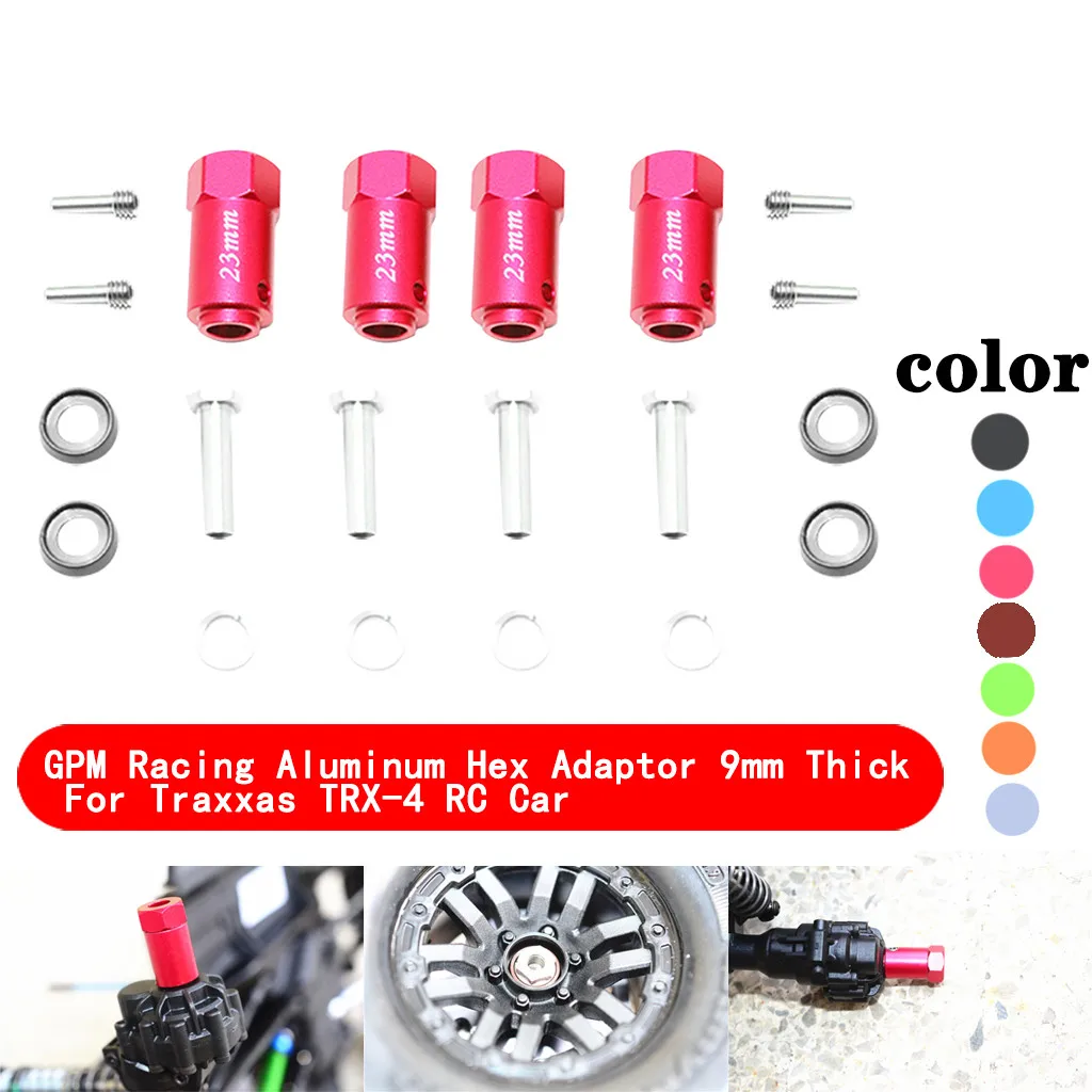 Запчасти для моделей GPM Racing алюминиевый шестигранный адаптер Traxxas автомобилей с
