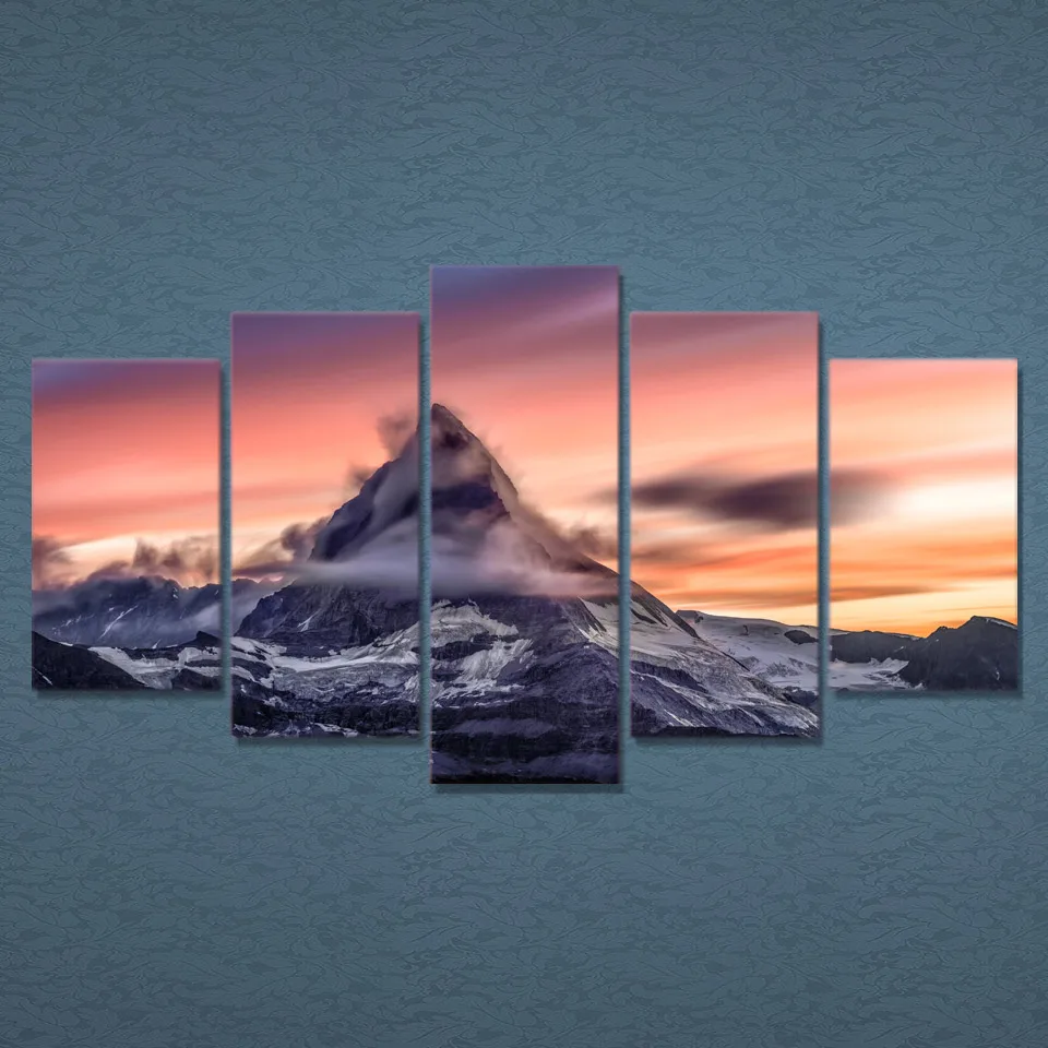 5 шт. настенная Картина на холсте с принтом | Дом и сад