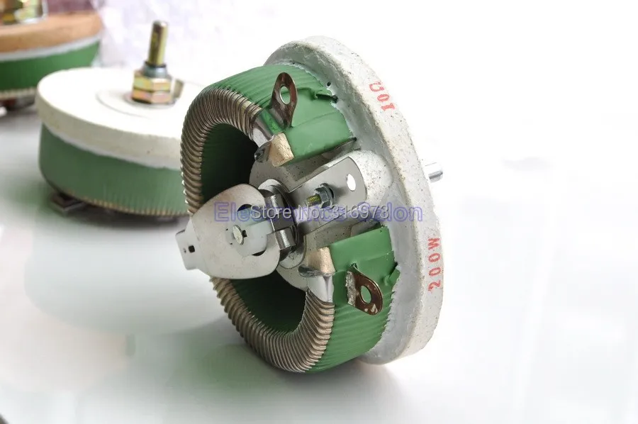 Высокомощный проволочный потенциометр 200 Вт 100 Ом реостат переменный резистор