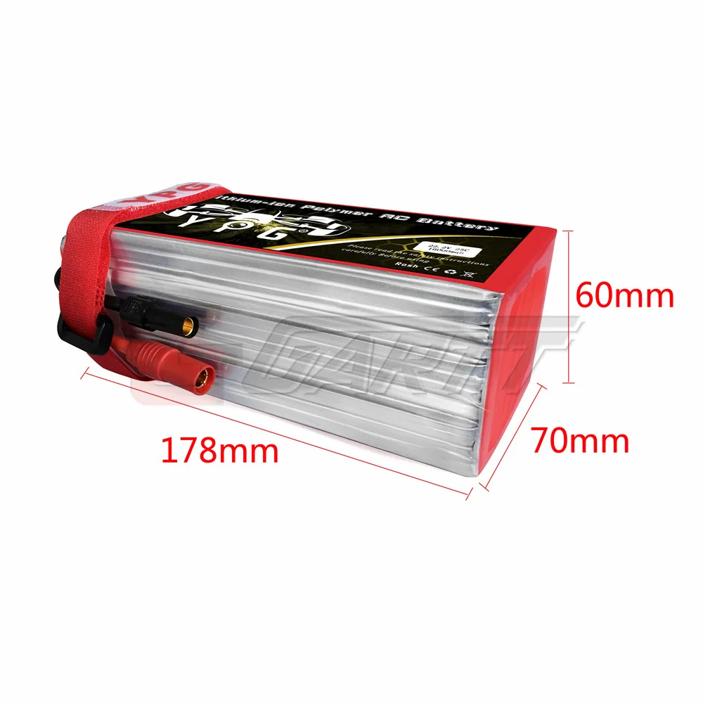 YPG 22 2 V 16000mah 25C 6S Высокая емкость Lipo Li poly батарея для RC мультикоптера Octocopter DJI S800 S1000