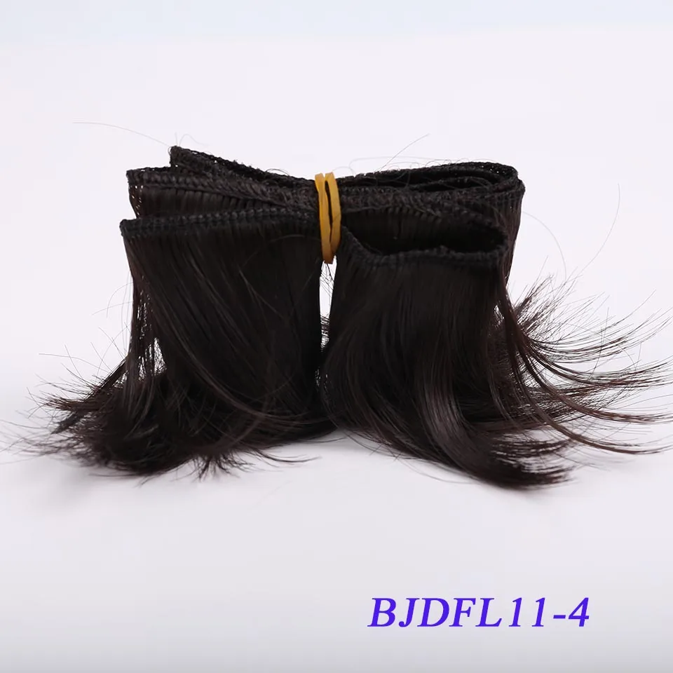 Короткие термостойкие черные красные парики Bybrana 5 см * 100 BJD SD DIY для кукол | Игрушки