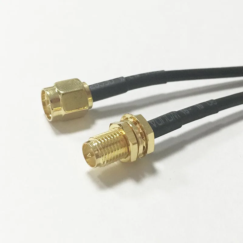 Новый модем коаксиальный кабель SMA штекер разъем переключатель гнездовой гайка