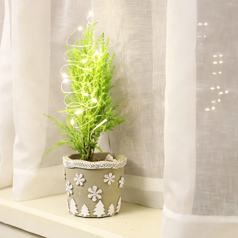 Christmas creative embossed concrete flower pot silicone mold cement green succulent plant | Дом и сад