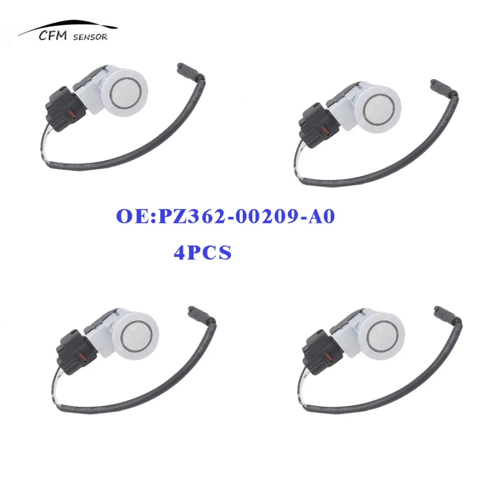 

4pcs New Brand PZ362-00209-A0 PDC Backup Parking Sensor For 06-11 Toyota Camry White
