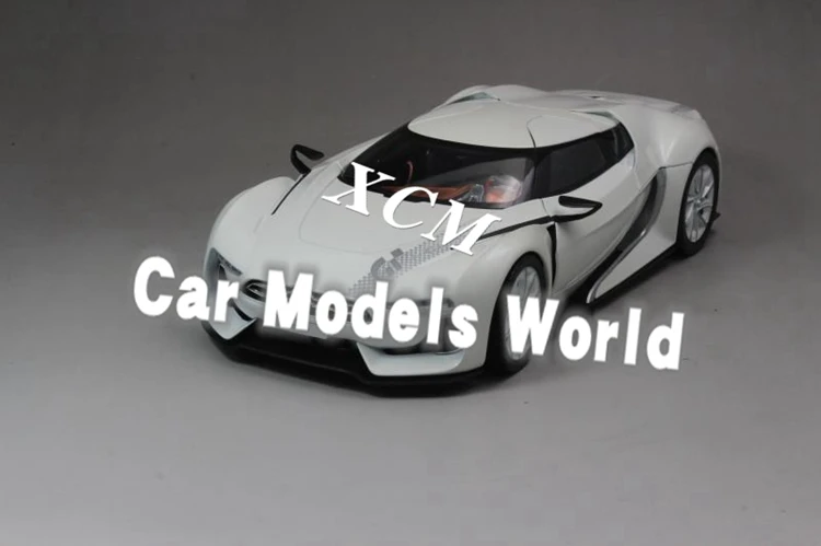 Литая под давлением модель автомобиля для Norev GT концепция 1:18 (белый) + маленький