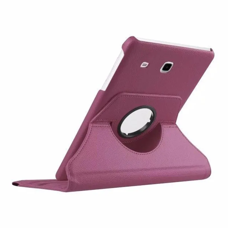 360 RotatingCover для samsung Galaxy Tab E 9," SM T560 T561 кожаный чехол для планшета с подставкой для samsung Galaxy Tab E Чехол+ пленка
