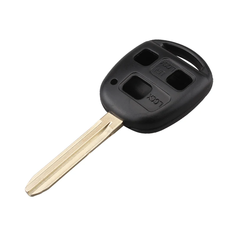 3 кнопки дистанционного ключа оболочки для TOYOTA Avensis Corolla Yaris Auris Uncut Заготовка замка