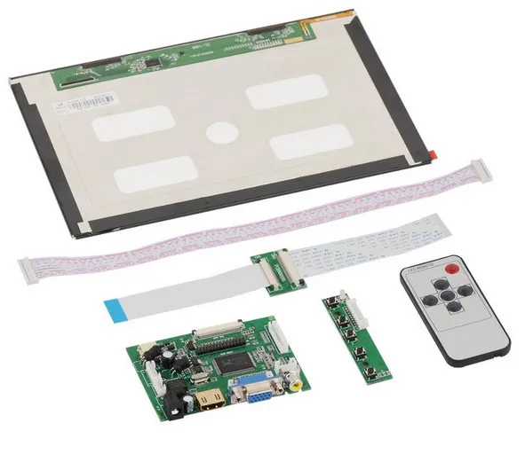 10 1 IPS для монитора Raspberry Pi 1280*800 тонкоплёночный монитор HDMI VGA AV LVDS 2AV | Компьютеры и