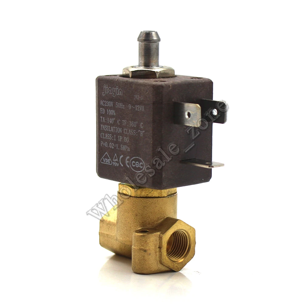 Новый JYZ 3 N/C 2/3 способ AC 220 В G1/8' латунь Кофе производители паровой воздушный воды