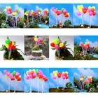 Милые Красочные воздушные шары, микро Ландшафтные садовые украшения, Мини-куклы для дома и сада, декоративные поделки, домашний декор