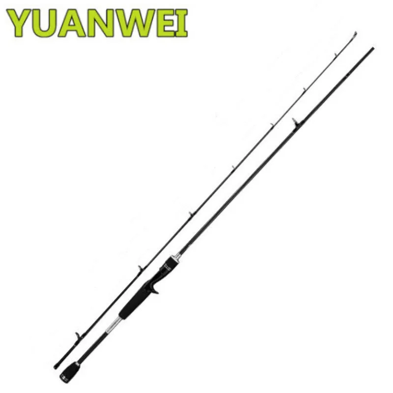 

YUANWEI 1.8m 2.1m Casting Rod 2 Sections ML M MH Power Carbon Fiber Lure Rod Vara De Pesca Saltwater Fishing Tackle
