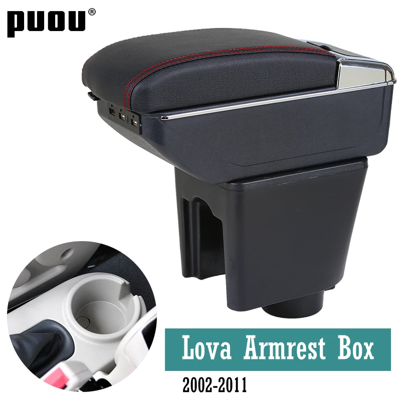 Для Chevrolet Aveo/Lova T200/T250 2002-2011 вращающийся Автомобильный Центральный консоль коробка для хранения подлокотник коробка usb зарядка пепельница